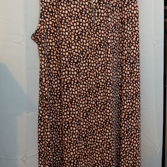 Ava & Grace Black and Tan Sleeveless Dress - Picture 2 of 11